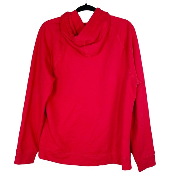 Tek Gear Red Pull Over Hoodie Sweatshirt - Picture 2 of 5